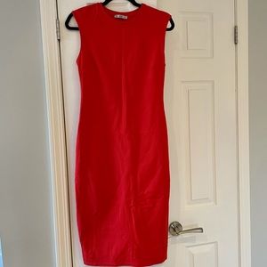 ZARA red dress